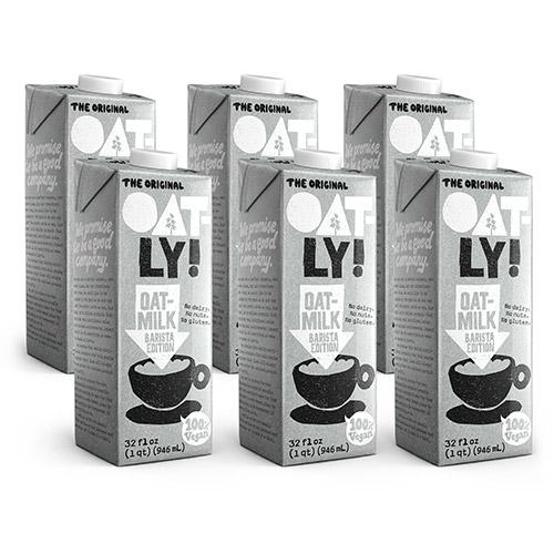 Oatly Barista Edition Oat Milk - 2 cases of 12, 32oz cartons (24 total)